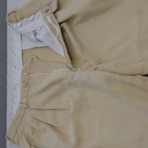 Vintage 90s Ermenegildo Zegna Light Gold/Tan Pants 37 - 26.5